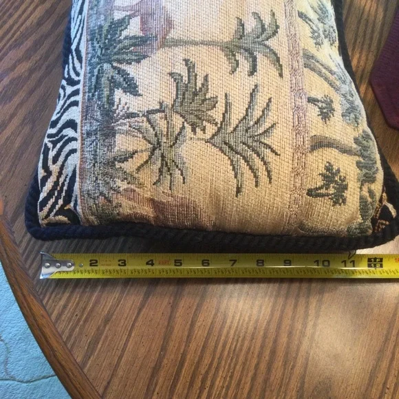 Borgata Tapestry Desert Scene Rectangular Lumbar Decorative Pillow - Picture 8 of 8